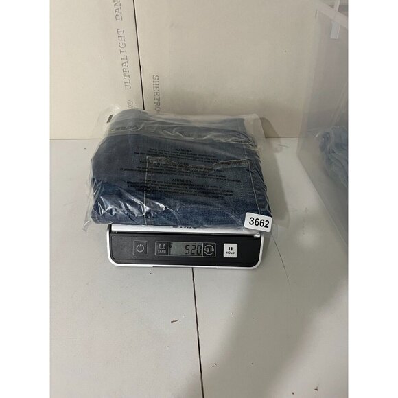 Ashley Graham X Marina Rinaldi Idioma Contrast Raw Hem Jeans Womens Size 6 - Picture 14 of 14